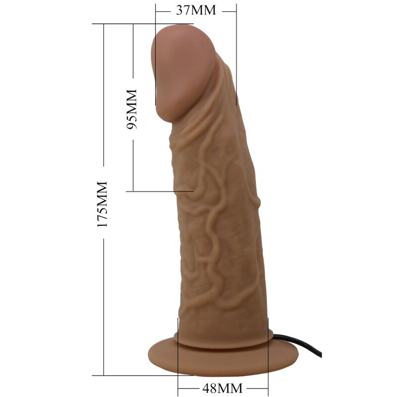 PRETTY LOVE - HARNESS BRIEFS WITH VIBRATION DILDO INCLUDED