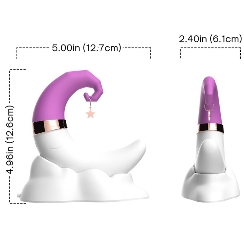 ARMONY - SWEETMOON CLITORIS & G-SPOT SUCTION CUP PINK