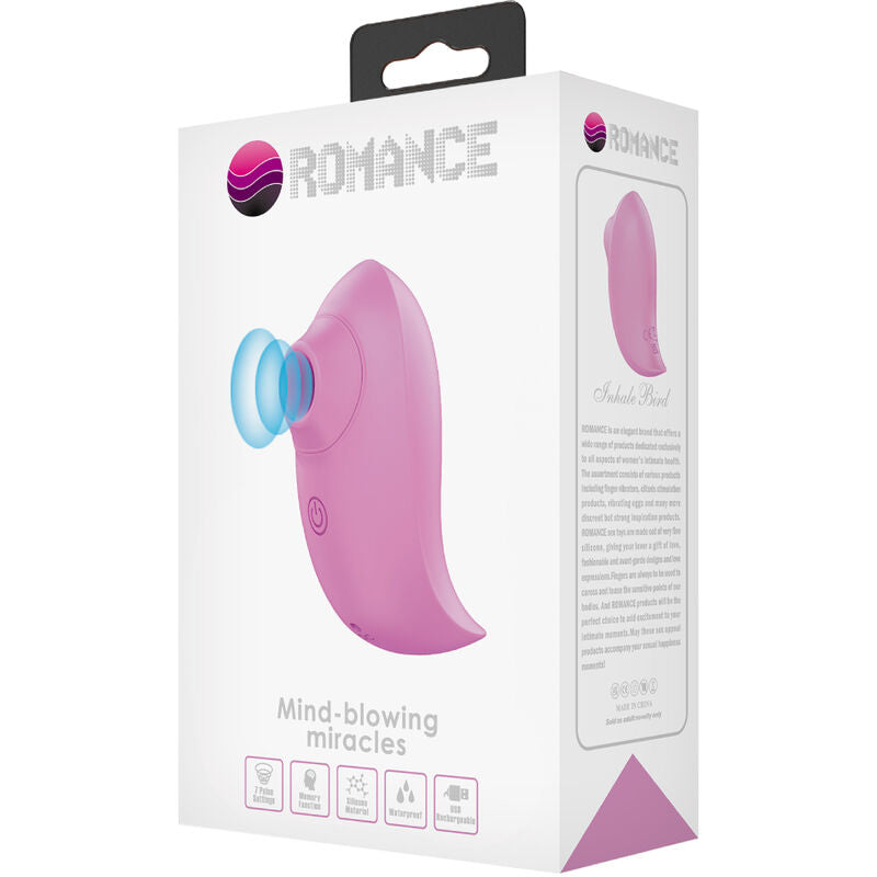ROMANCE - INHALE BIRD MINI SUCTION CUP WITH MEMORY FUNCTION