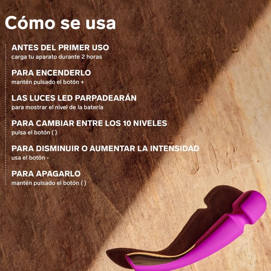 LELO - SMART MEDIUM WAND 2 OCEAN BLUE MASSAGER