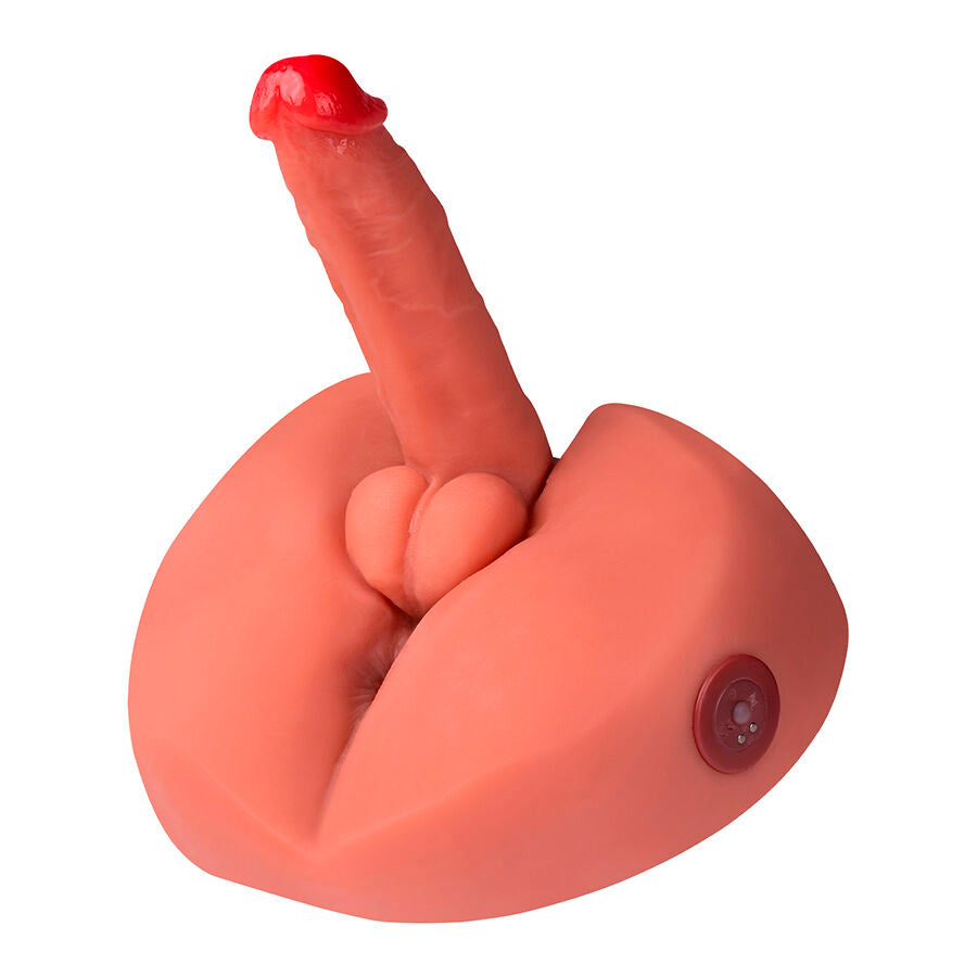 XISE - HONEY REALISTIC DILDO MASTURBATOR WITH VIBRATION 25 CM