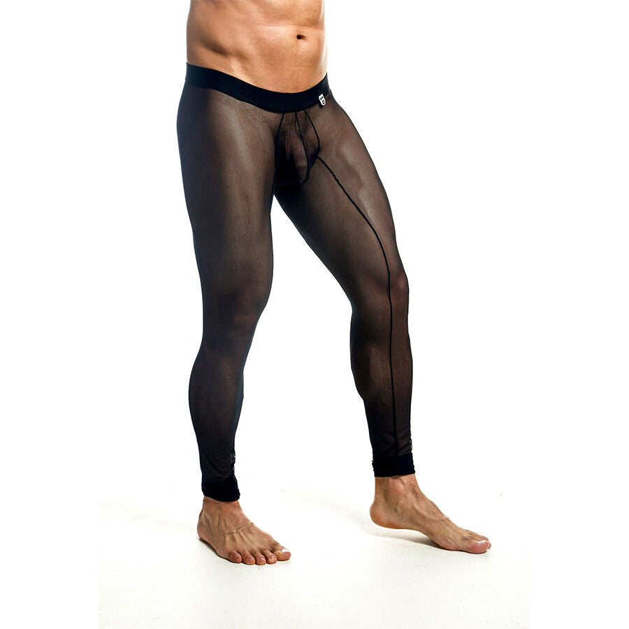 MOB - BLACK TRANSPARENT TIGHTS SIZE L