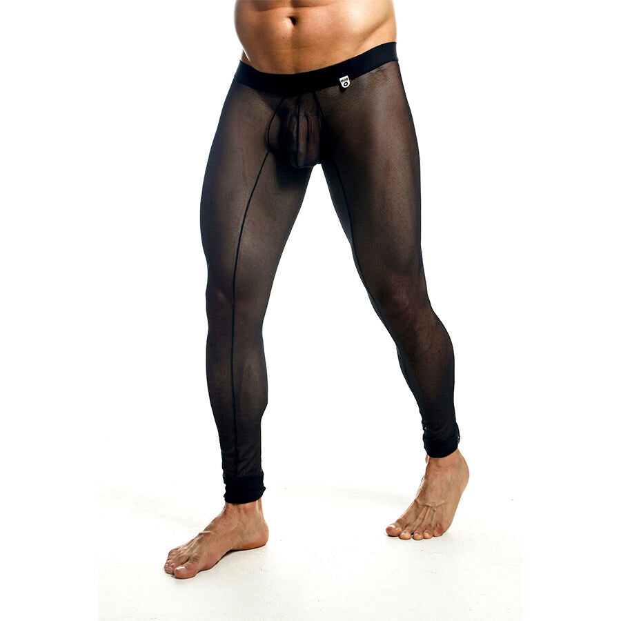 MOB - BLACK TRANSPARENT TIGHTS SIZE L