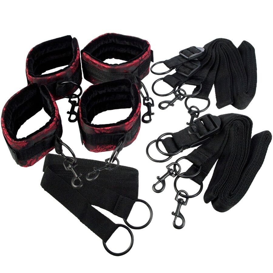 CALEXOTICS - SCANDAL BED TIES SET