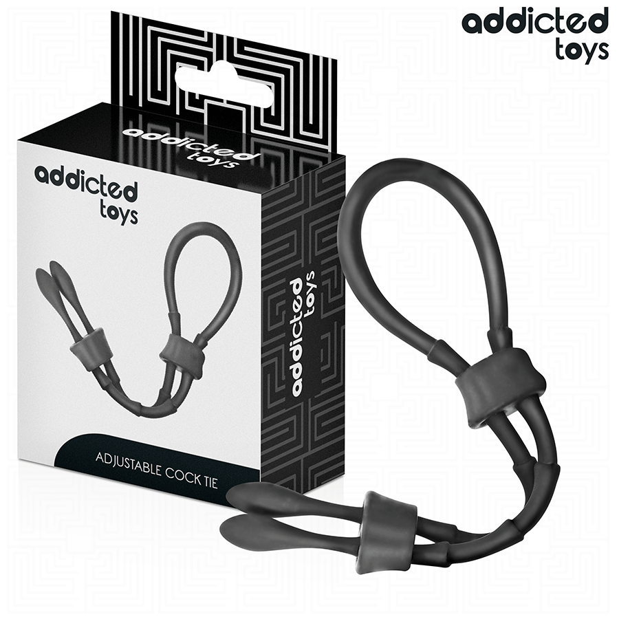ADDICTED TOYS - ADJUSTABLE SILICONE ROPE FOR THE PENIS