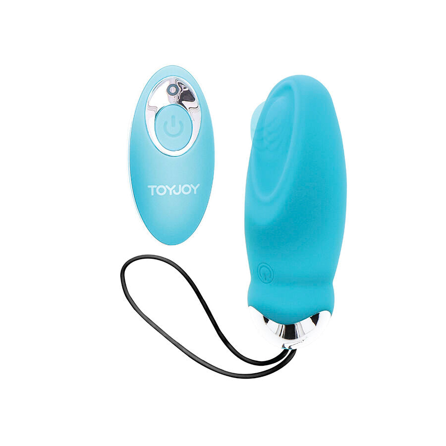 TOYJOY - HAPPINESS I'M SO EGGCITED REMOTE CONTROL VIBRATOR BLUE