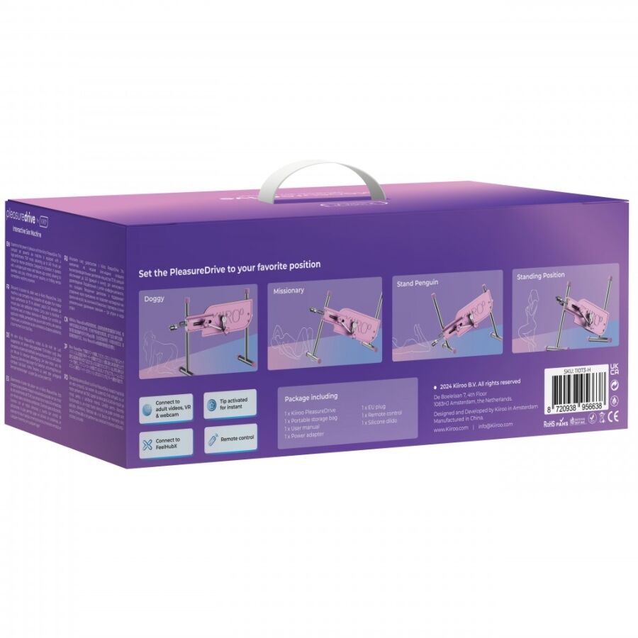 KIIROO - PLEASURE DRIVE INTERACTIVE SEX MACHINE