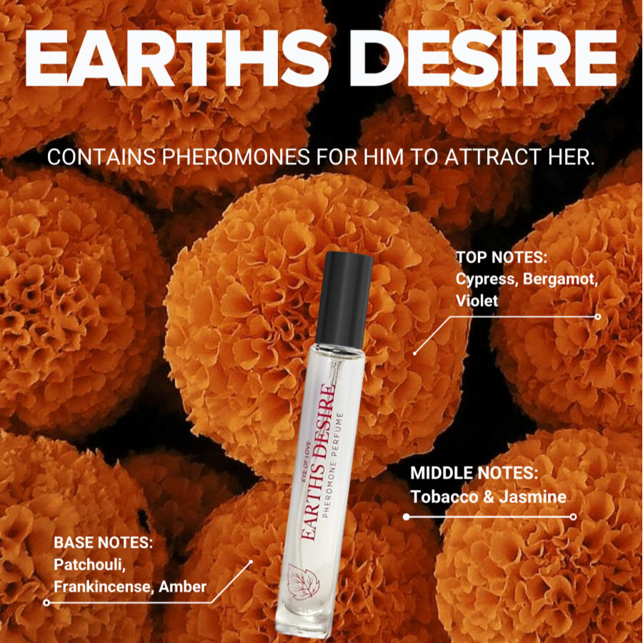 EYE OF LOVE - BLOOM MALE SATIVA PARFUM EARTHS DESIRE 10 ML