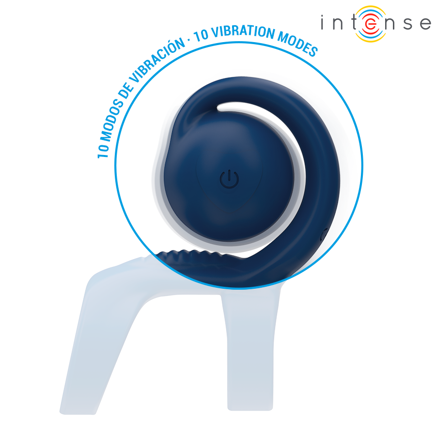 INTENSE - TYSON COCK RING WITH VIBRATING BALL Ø 3.2 CM