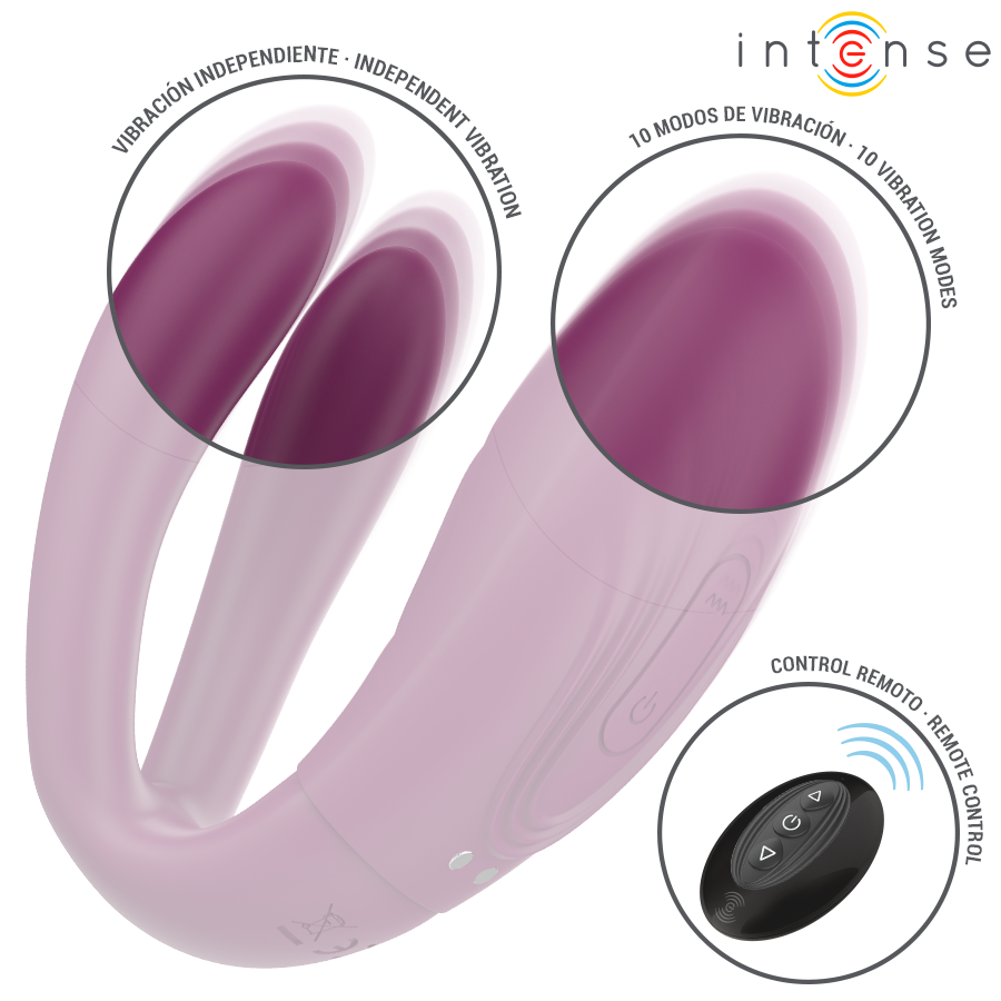 INTENSE - SANDRA TAPPING AND VIBRATION CLAMP STIMULATOR REMOTE CONTROL