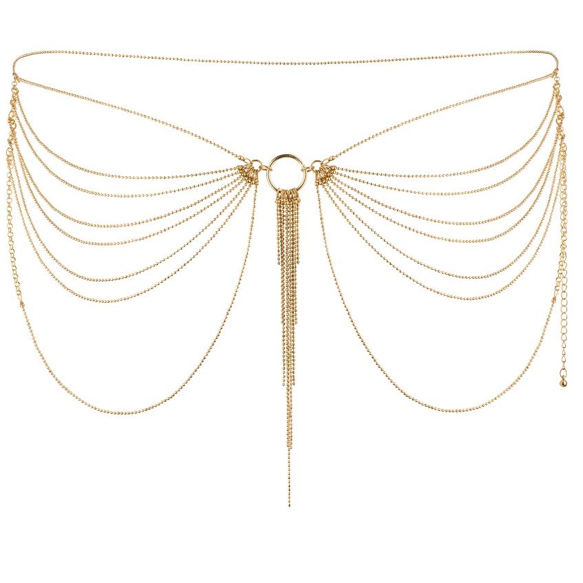 BIJOUX - MAGNIFIQUE METAL CHAIN JEWEL FOR GOLDEN WAIST