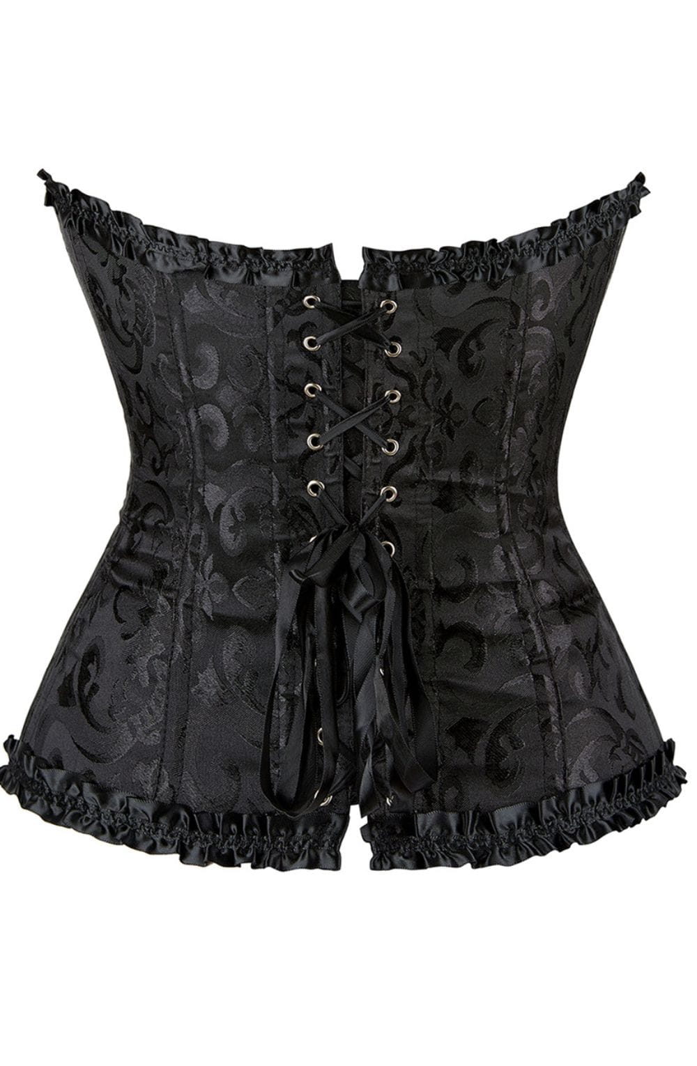 YesX YX896 Vintage Corset Style Black