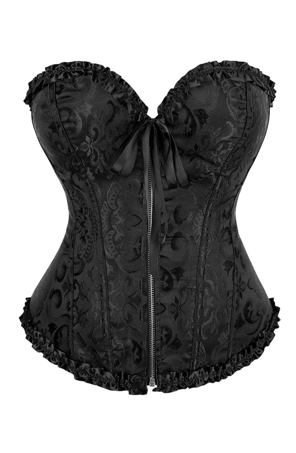 YesX YX896 Vintage Corset Style Black